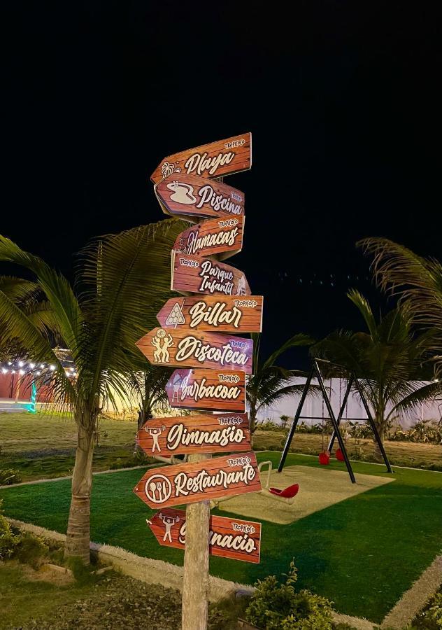Hostal Tropicoco Hotel Playas Kültér fotó